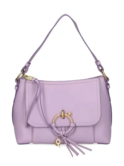 See By Chloé Small Joan Tassel-embellished Leather Shoulder Bag