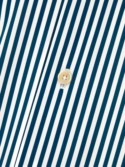 Alessandro Gherardi Striped Shirt In Blue