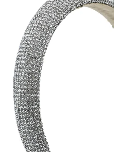 Mimi Tutu Crystal-embellished Headband In Gray