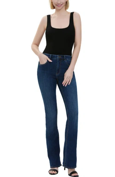 Kimi & Kai U-neck Sleeveless Bodysuit In Black