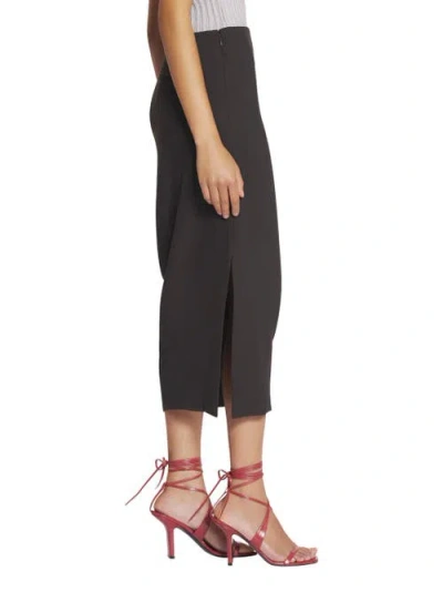 Lanvin Midi Skirt In Wool And Viscose