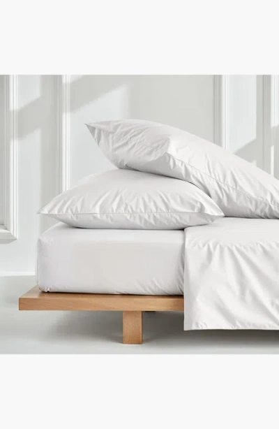 Italic Luxe Australian Sateen Pillowcase Set In White