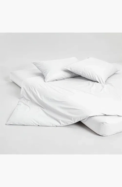 Italic Luxe Australian Sateen Pillowcase Set In White