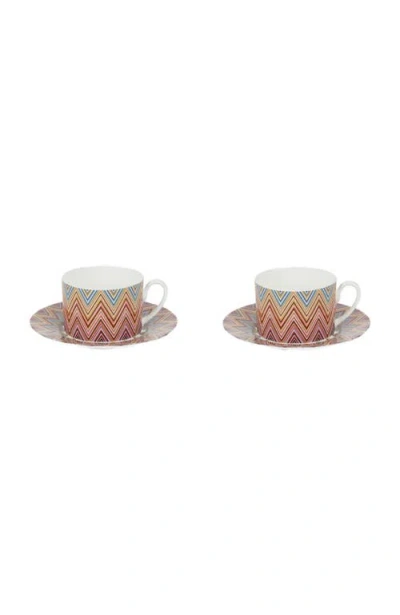 Missoni Home Jarris 2-teacup Set In Multi