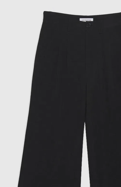 Anine Bing Carrie Pant In Black