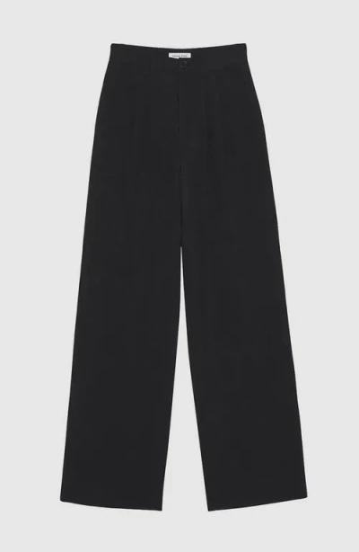 Anine Bing Carrie Pant In Black