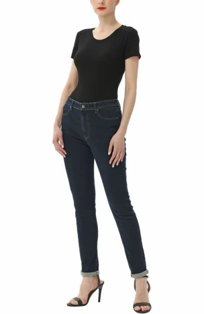 Kimi & Kai Round Neck Basic Bodysuit