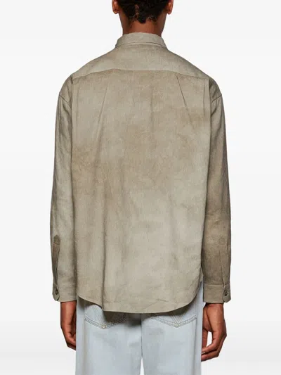Enfants Riches Deprimes Logo-detail Shirt In Neutral