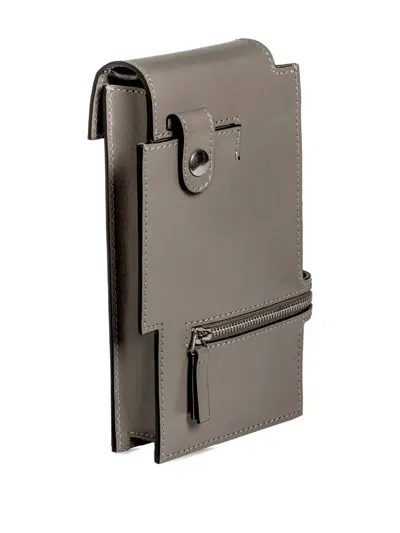 Merryl Tielman Mini Jimmy Flap-pocket Leather Bag