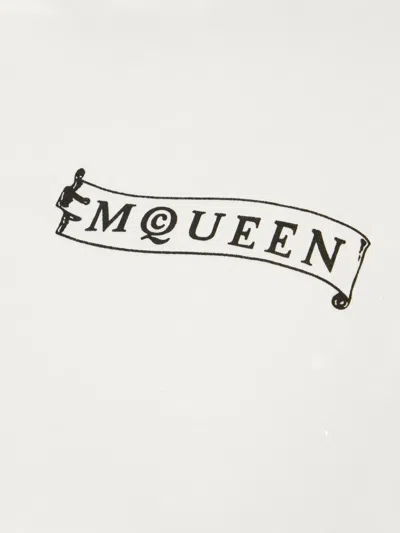 Alexander Mcqueen Timeless Crew Neck T-shirt With Short Sleeves