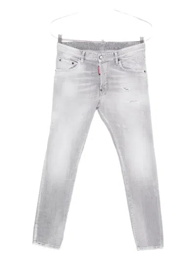 Dsquared2 Straight-leg Jeans In Gray