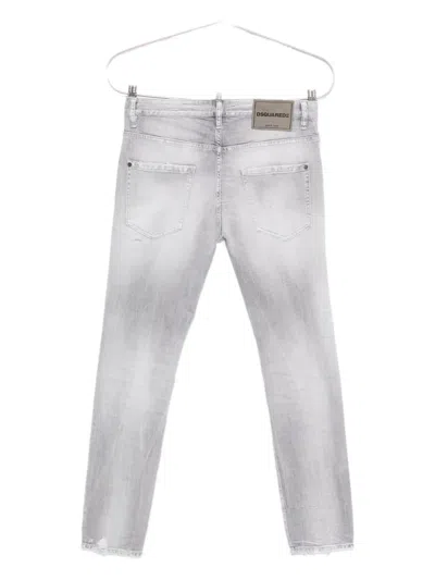 Dsquared2 Straight-leg Jeans In Gray