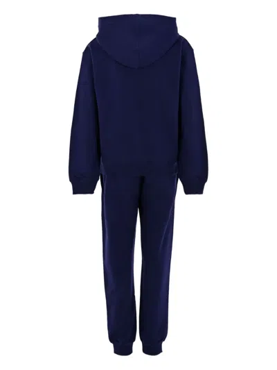 Moschino Teddy-print Tracksuit In Black
