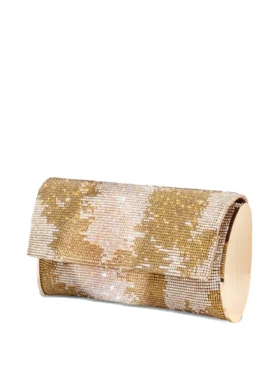 Benedetta Bruzziches Small Kate Crystal-embellish Clutch Bag