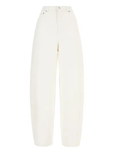 Givenchy Ivory Denim Jeans