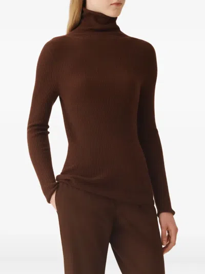 Fabiana Filippi Roll-neck Ribbed Jumper