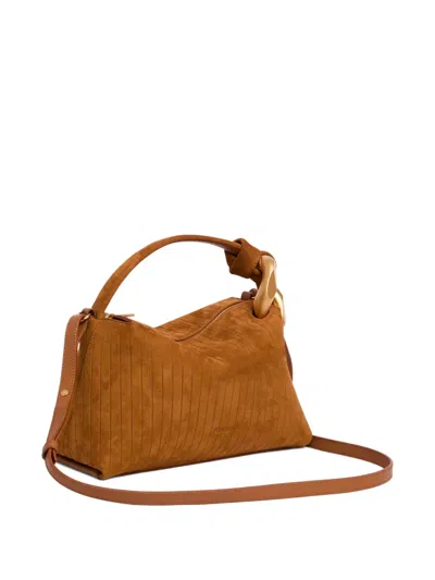 Jw Anderson Jwa Corner Suede Tote Bag