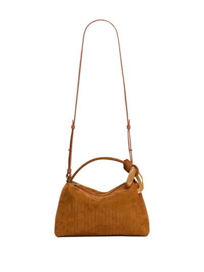 Jw Anderson Jwa Corner Suede Tote Bag