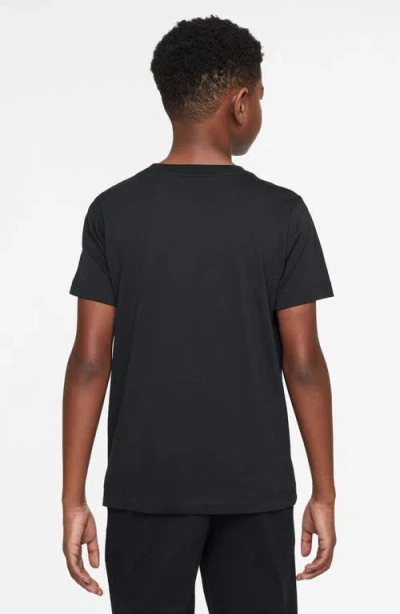 Nike Kids' Boxy Breakdance Graphic T-shirt In Black