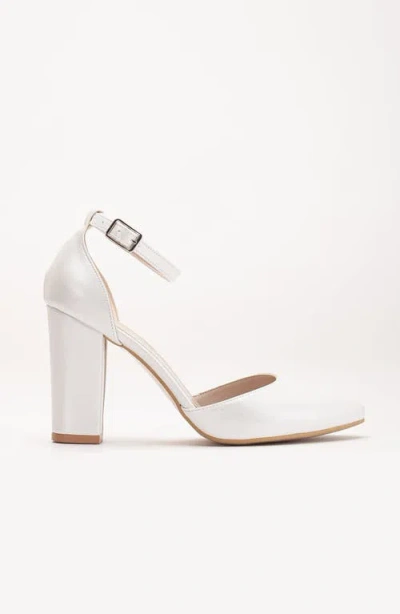 Forever & Always Shoes Denise Wedding Heels With Pearls