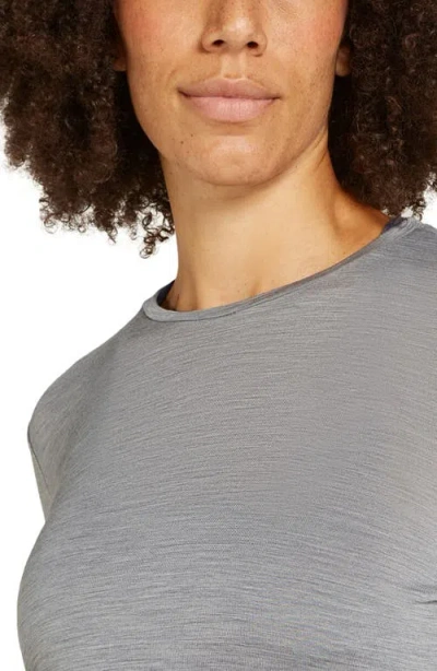 Icebreaker 125 Cool-lite Long Sleeve T-shirt In Gray