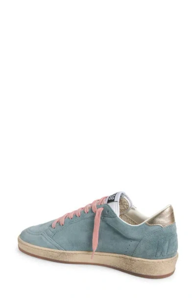 Golden Goose Ballstar Suede Metallic Low-top Sneakers