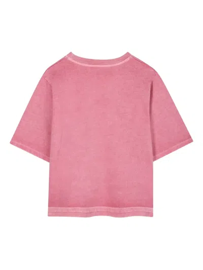Zadig & Voltaire Graphic-print Short-sleeve T-shirt In Pink