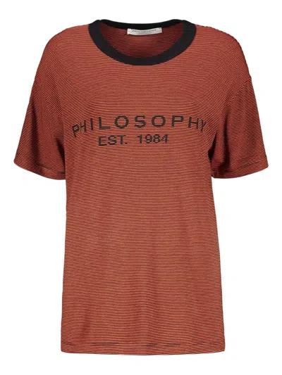 Philosophy Di Lorenzo Serafini Viscose T-shirt
