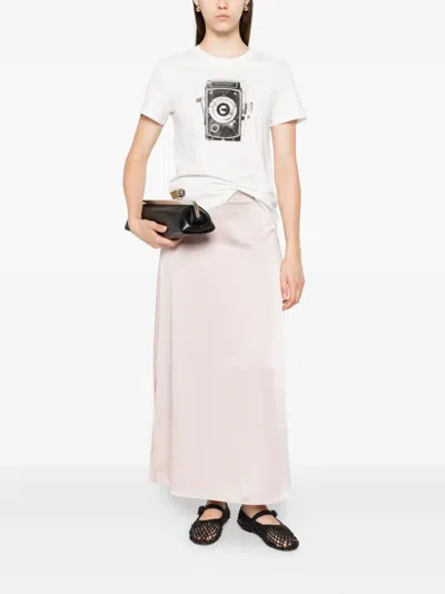 Weekend Max Mara Graphic-print T-shirt In White