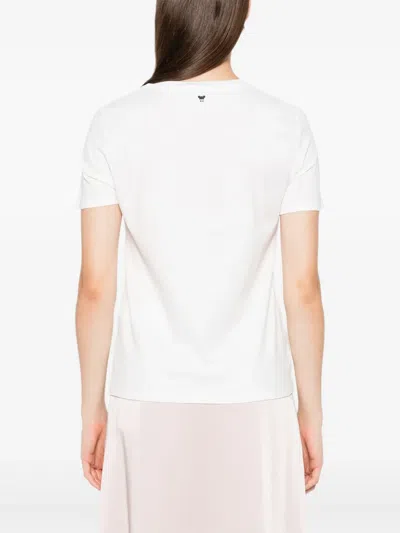 Weekend Max Mara Graphic-print T-shirt In White
