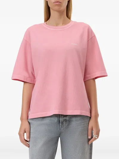 Closed Logo-print T-shirt In Pink