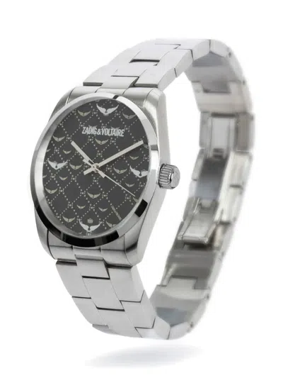 Zadig & Voltaire Monogram 36mm In Gray