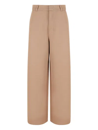 S Max Mara Patch-pocket Trousers In Neutral