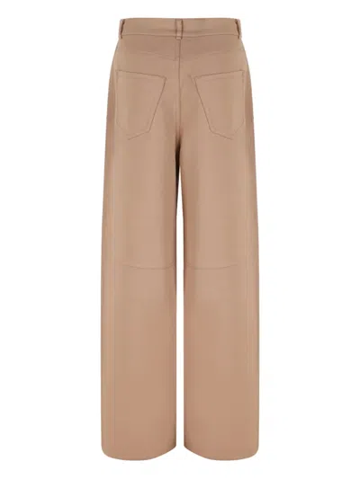 S Max Mara Patch-pocket Trousers In Neutral
