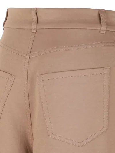 S Max Mara Patch-pocket Trousers In Neutral