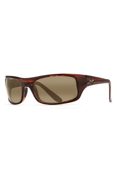 Maui Jim Peahi 65mm Polarized Sport Sunglasses