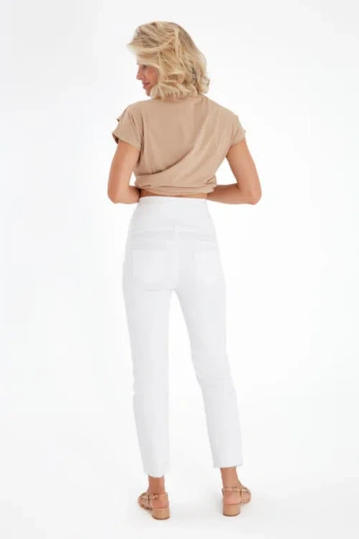 Accouchée Graceful Non-denim Foldover Waistband Maternity Pants