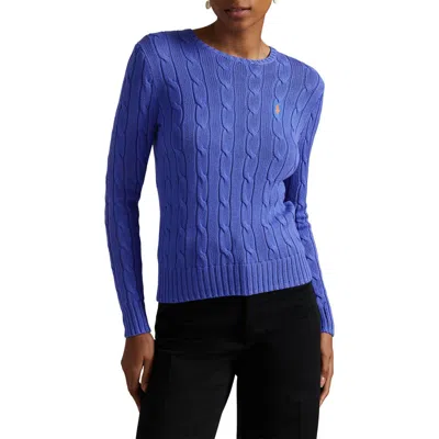 Polo Ralph Lauren Cable Knit Cotton Crewneck Sweater