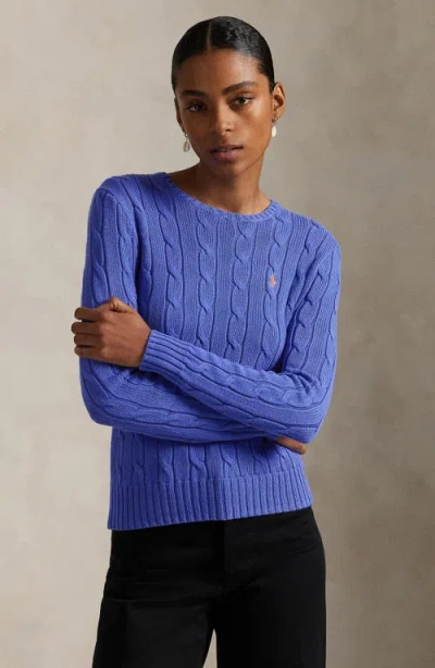 Polo Ralph Lauren Cable Knit Cotton Crewneck Sweater