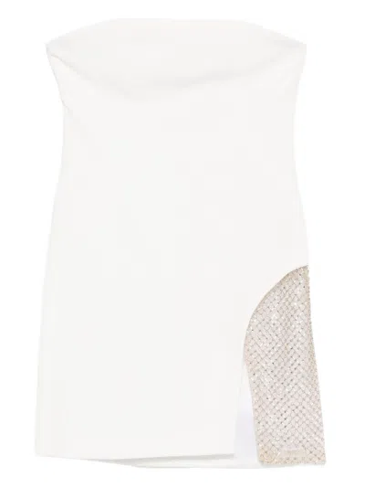 Attico Strapless Mini Dress