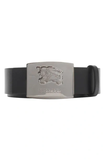 Burberry Reversible Check Square Knight Belt