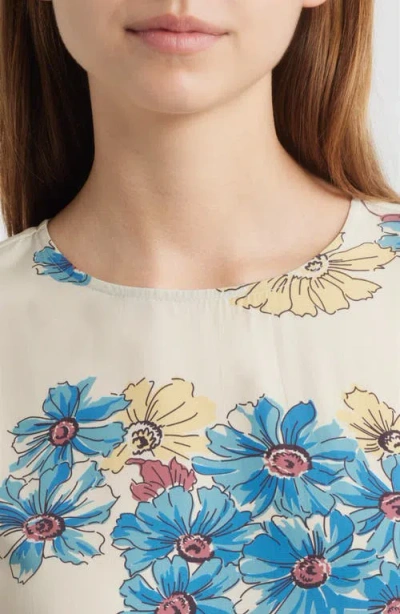 The Great . The Mandolin Floral Top In Multi