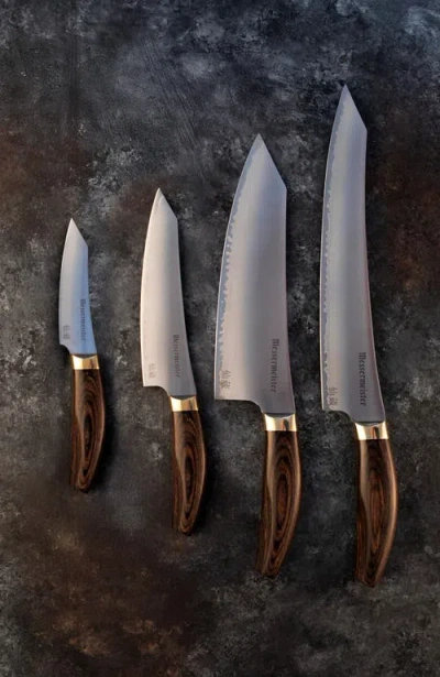 Messermeister Kawashima 5 Piece Magnetic Knife Block Set In Multi