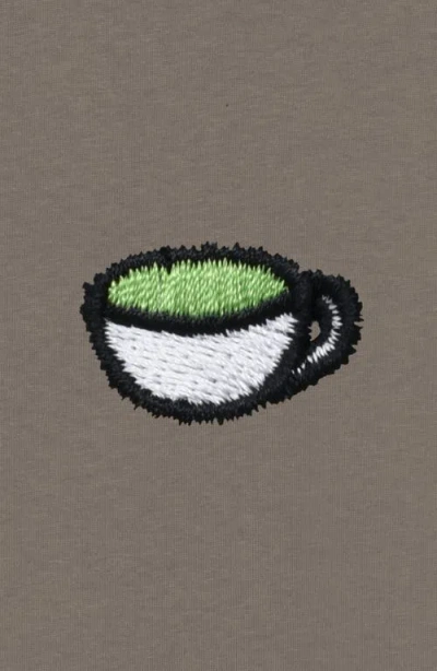Dalix Mens Lil Matcha Heavy Weight Cotton Tee