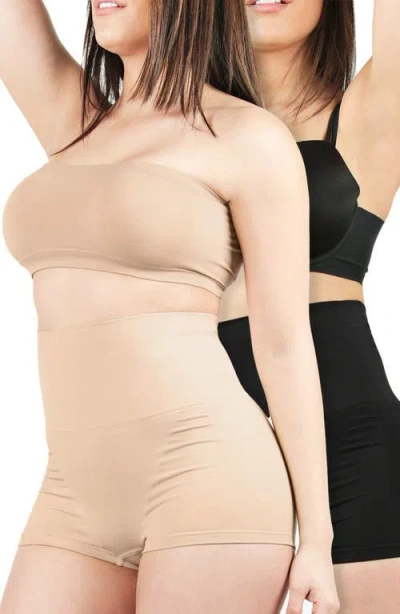 Memoi 2-pack Sculpt Shaping Shorts