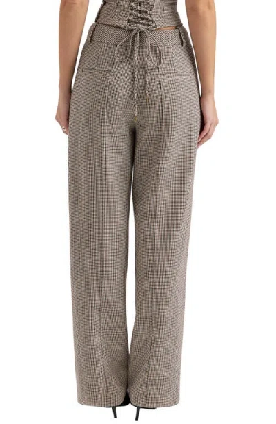 House Of Cb Hayden High Waist Wide Leg Trousers
