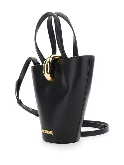 Jacquemus Le Petit Bamboula Ring-top Bucket Bag