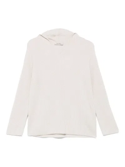 's Max Mara Ribbed Hooded Jumper