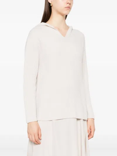 's Max Mara Ribbed Hooded Jumper
