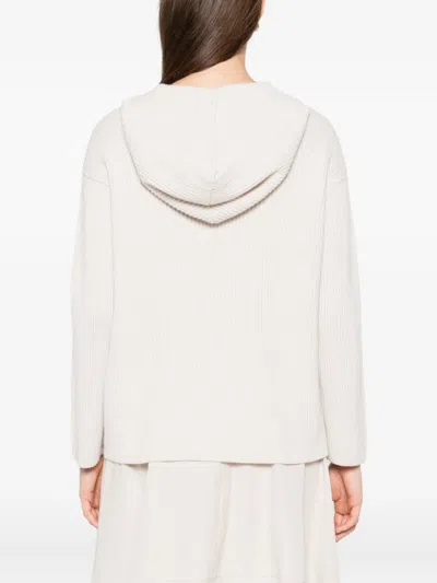 's Max Mara Ribbed Hooded Jumper